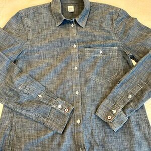 GAP  Blue Chambray Shirt